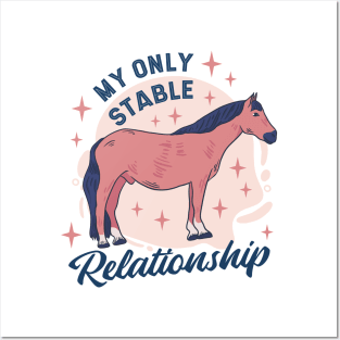 Stable Relationship   P R t shirt Posters and Art